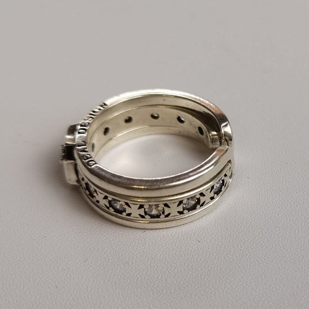Almost new ladies vintage alloy ring - Picture 5 of 5